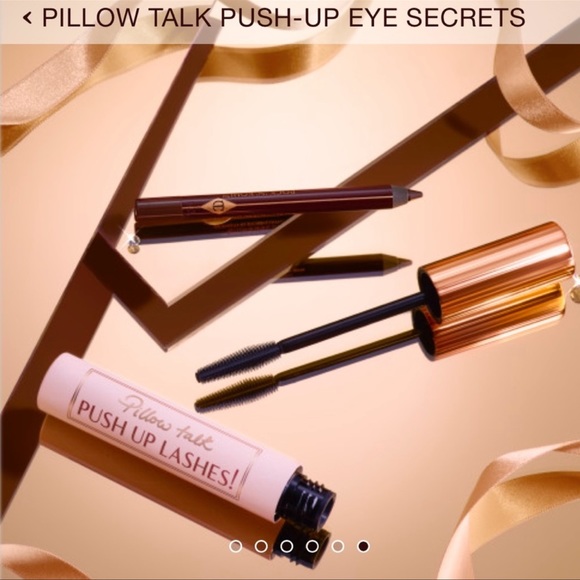 NEW! Charlotte Tilbury Push up Pillow Talk Eye Secrets Mascara & Eyeliner Set - Picture 5 of 11